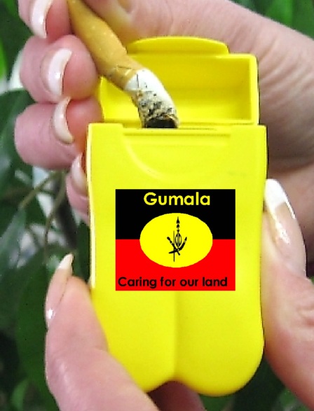 Gumala Contracting's Logo Printed Personal Ashtrays (Butt Bins)