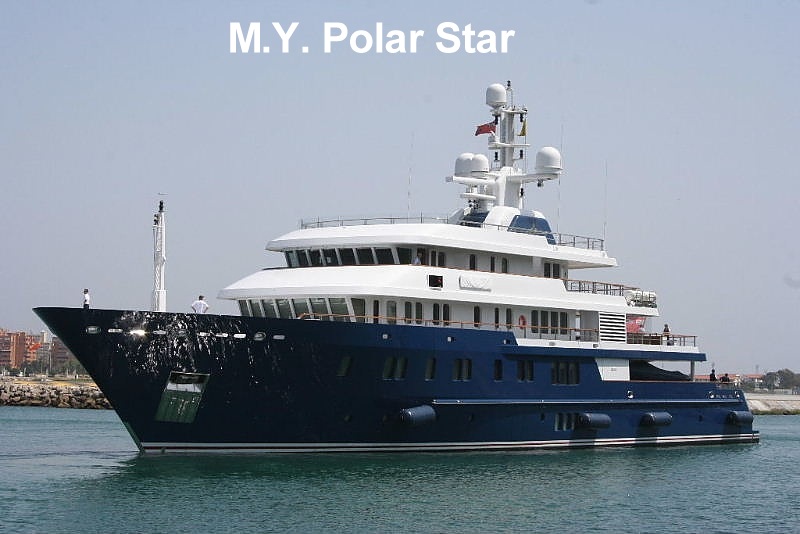 MY Polar Star is using No BuTTs Windproof Ashtrays at outdoor dining & entertainment areas.