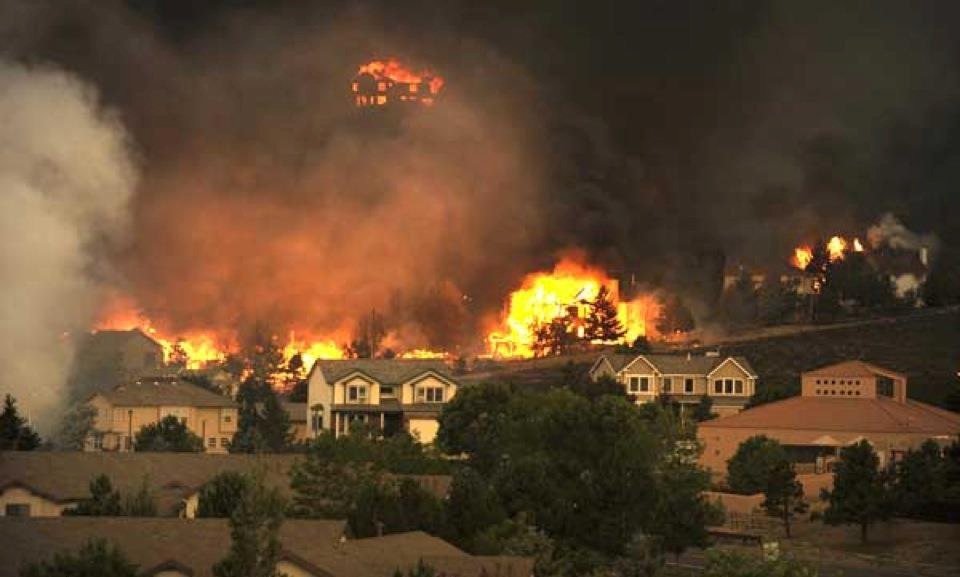 Waldo Canyon Fire, Colorado Springs - June 2012