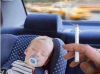 Smoking in Vehicles with Children is illegal.