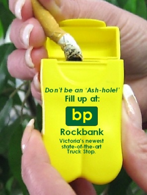 BP Rockbank Personal Ashtrays
