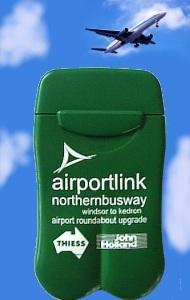 Brisbane AirportLink Project's Personal Ashtrays