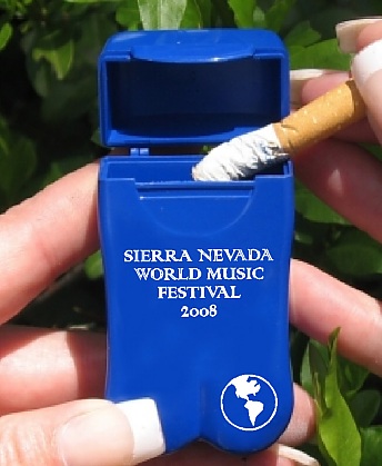Sierra Nevada World Music Festival's Personal Ashtrays