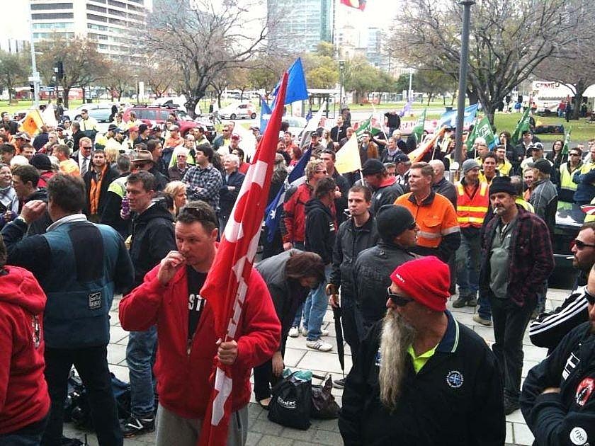 It doesn't get much worse for your union's public image than when your members litter their butts in public