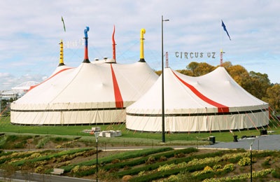 Circus Oz is protecting it's locations with No BuTTs Eco-Pole Ashtrays