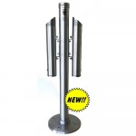 New Eco-Pole DUO Freestanding Bollard Ashtray