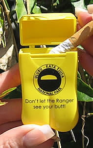 Uluru Kata Tjuta National Park has switched to No BuTTs Personal Ashtrays Uluru Kata Tjuta National Park has switched to No BuTTs Personal Ashtrays