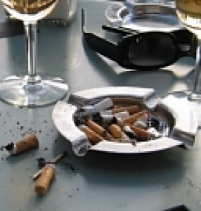 Open ashtrays are bad for customers, bad for staff, bad for your business's image and really bad for our environment