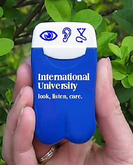 International University's Mini-Butt Personal Ashtray!