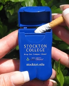 Stockton College's Pocket Ashtray - New Jersey USA 