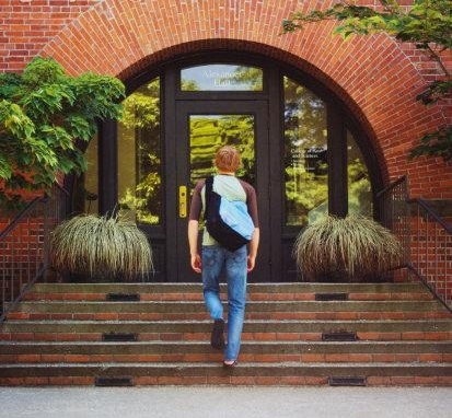 The only kind of butt you'll see around Stockton College